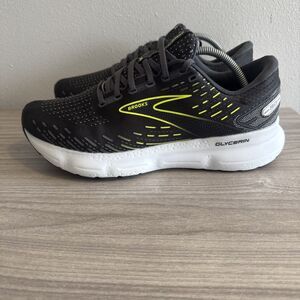 Brooks Mens Glycerin 20 1103821D047 Black Running Shoes Sneakers Size 11